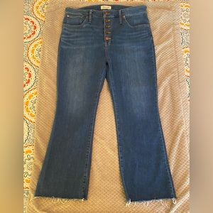 Madewell Cali Demi-Boot Button-fly Jeans